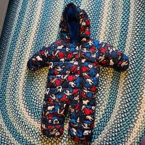Columbia infant snowsuit bunting